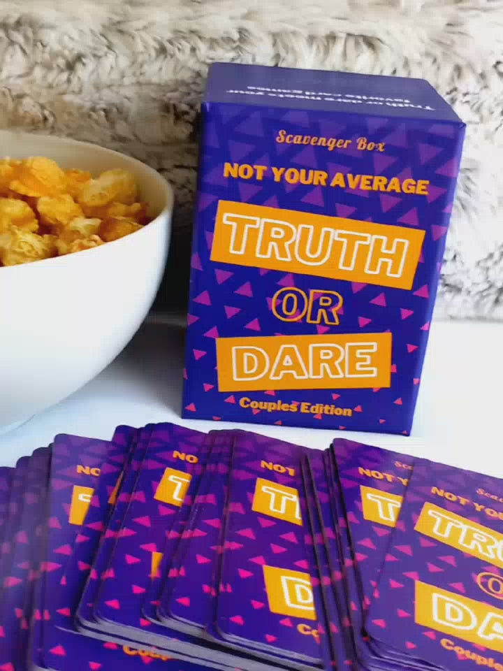 couples truth or dare card game how to play